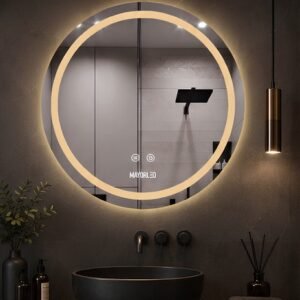 Espejo LED Táctil Antiempañante Circular 50/60/70/80cm