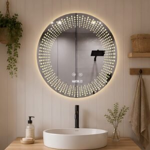Espejo LED Táctil Antiempañante Galaxy 50/60/70/80cm
