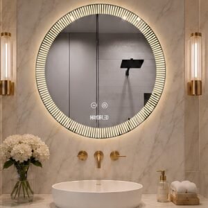 Espejo LED Táctil Antiempañante Destello 50/60/70/80cm