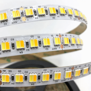 Tira Led Doble Temperatura Bicolor Cct 220V 192 LED/m 10metros