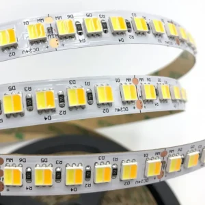 Tira Led Doble Temperatura Bicolor Cct 2835 Rollo 10metros 24V