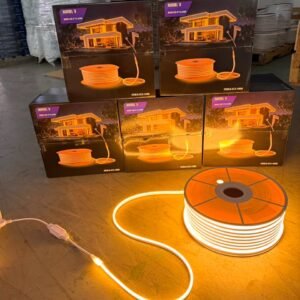 Neón LED Flexible G6x12 mm 220V IP65 – Rollo 100 Metros